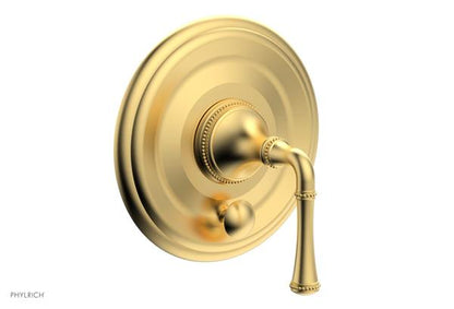 Phylrich - Beaded Pressure Balance Shower Plate with Diverter and Handle Trim Set - Lever Handle