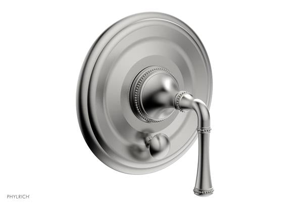 Phylrich - Beaded Pressure Balance Shower Plate with Diverter and Handle Trim Set - Lever Handle