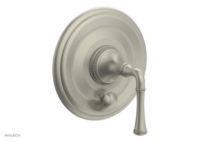 Phylrich - Beaded Pressure Balance Shower Plate with Diverter and Handle Trim Set - Lever Handle
