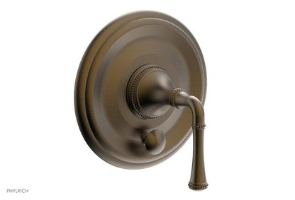 Phylrich - Beaded Pressure Balance Shower Plate with Diverter and Handle Trim Set - Lever Handle