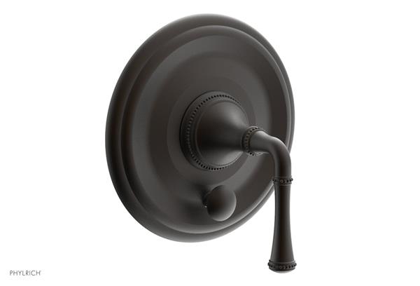 Phylrich - Beaded Pressure Balance Shower Plate with Diverter and Handle Trim Set - Lever Handle