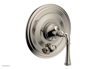 Phylrich - Beaded Pressure Balance Shower Plate with Diverter and Handle Trim Set - Lever Handle