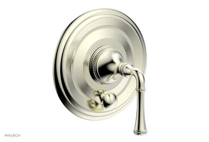Phylrich - Beaded Pressure Balance Shower Plate with Diverter and Handle Trim Set - Lever Handle