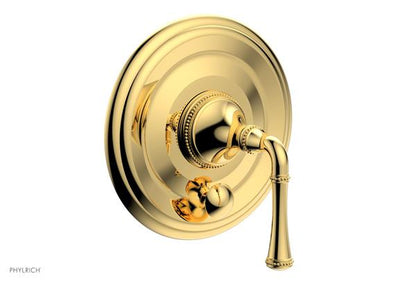 Phylrich - Beaded Pressure Balance Shower Plate with Diverter and Handle Trim Set - Lever Handle
