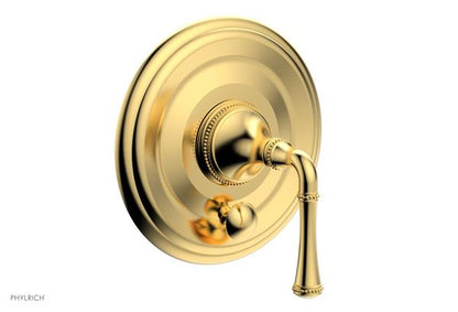 Phylrich - Beaded Pressure Balance Shower Plate with Diverter and Handle Trim Set - Lever Handle