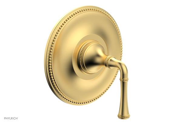 Phylrich - Beaded Pressure Balance Shower Plate & Handle Trim - Lever Handle