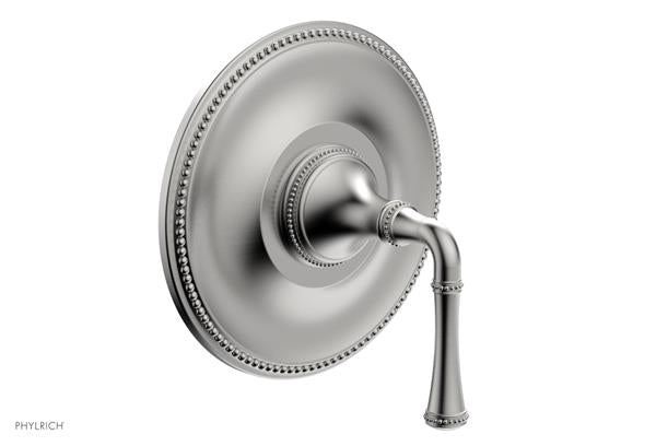 Phylrich - Beaded Pressure Balance Shower Plate & Handle Trim - Lever Handle