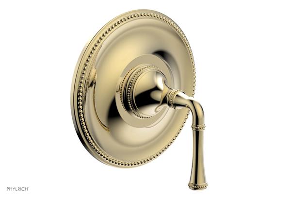 Phylrich - Beaded Pressure Balance Shower Plate & Handle Trim - Lever Handle