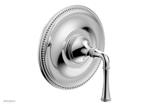 Phylrich - Beaded Pressure Balance Shower Plate & Handle Trim - Lever Handle