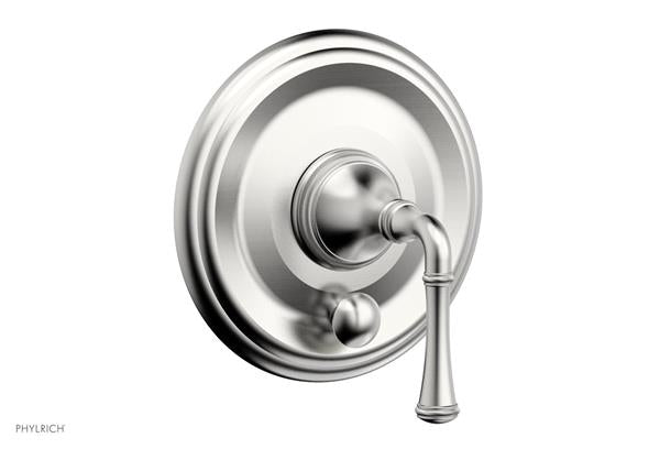 Phylrich - Coined Pressure Balance Shower Plate with Diverter and Handle Trim Set