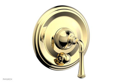 Phylrich - Coined Pressure Balance Shower Plate with Diverter and Handle Trim Set