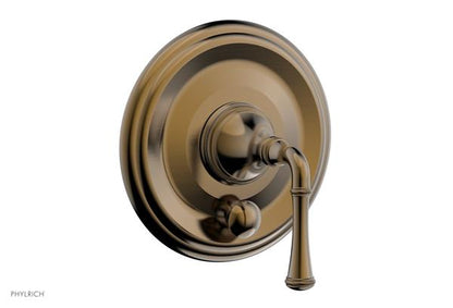 Phylrich - Coined Pressure Balance Shower Plate with Diverter and Handle Trim Set