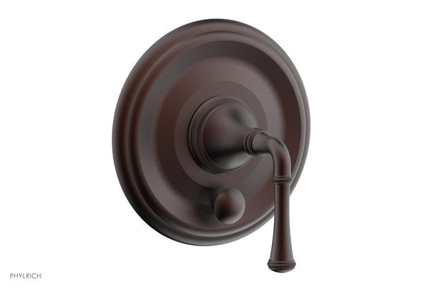 Phylrich - Coined Pressure Balance Shower Plate with Diverter and Handle Trim Set