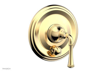 Phylrich - Coined Pressure Balance Shower Plate with Diverter and Handle Trim Set