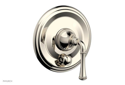 Phylrich - Coined Pressure Balance Shower Plate with Diverter and Handle Trim Set