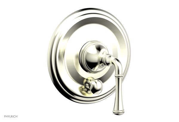 Phylrich - Coined Pressure Balance Shower Plate with Diverter and Handle Trim Set