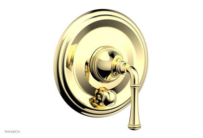 Phylrich - Coined Pressure Balance Shower Plate with Diverter and Handle Trim Set