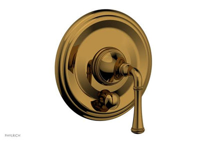 Phylrich - Coined Pressure Balance Shower Plate with Diverter and Handle Trim Set