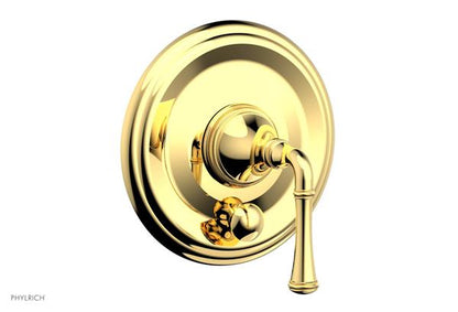 Phylrich - Coined Pressure Balance Shower Plate with Diverter and Handle Trim Set