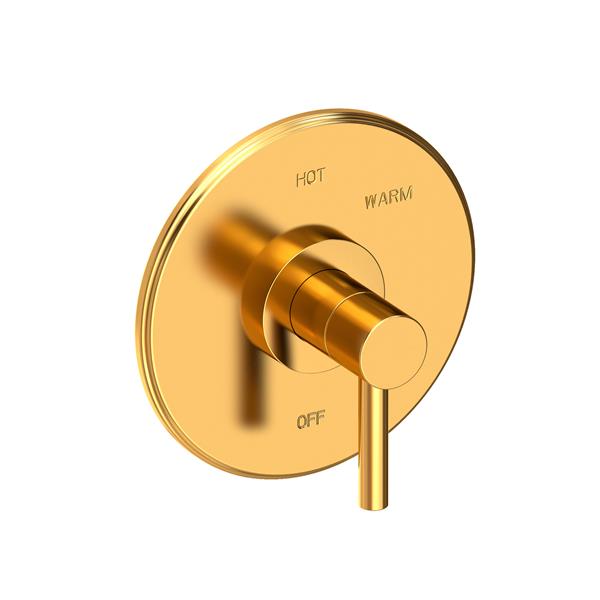 Newport Brass - East Linear Balanced Pressure Shower Trim Plate with Handle. Less showerhead, arm and flange.