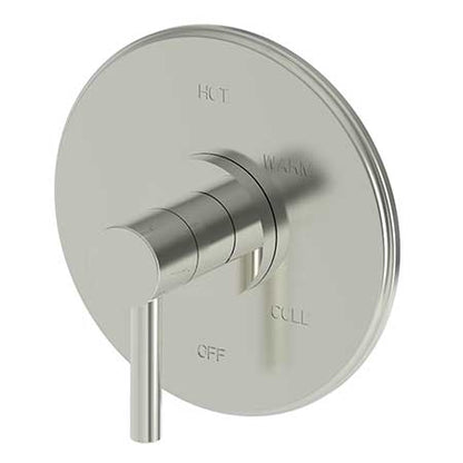Newport Brass - East Linear Balanced Pressure Shower Trim Plate with Handle. Less showerhead, arm and flange.
