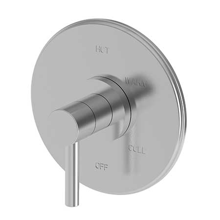 Newport Brass - East Linear Balanced Pressure Shower Trim Plate with Handle. Less showerhead, arm and flange.