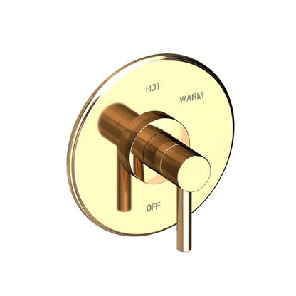 Newport Brass - East Linear Balanced Pressure Shower Trim Plate with Handle. Less showerhead, arm and flange.