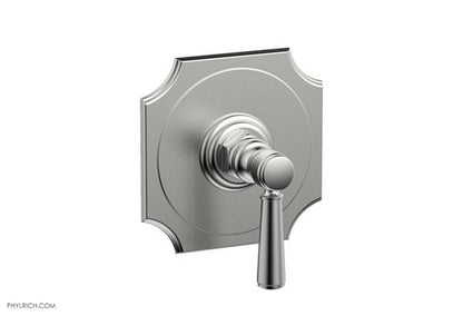 Phylrich - Henri 1/2 Inch Mini Thermostatic Shower Plate and Handle Trim - Lever Handle