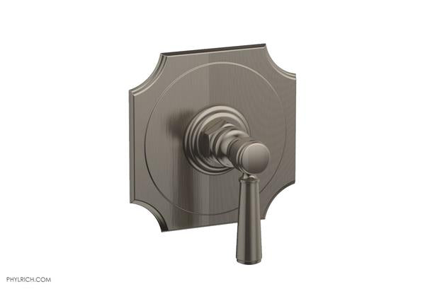Phylrich - Henri 1/2 Inch Mini Thermostatic Shower Plate and Handle Trim - Lever Handle