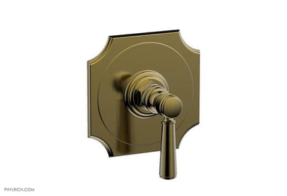 Phylrich - Henri 1/2 Inch Mini Thermostatic Shower Plate and Handle Trim - Lever Handle