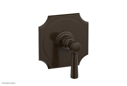 Phylrich - Henri 1/2 Inch Mini Thermostatic Shower Plate and Handle Trim - Lever Handle