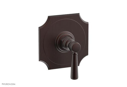 Phylrich - Henri 1/2 Inch Mini Thermostatic Shower Plate and Handle Trim - Lever Handle