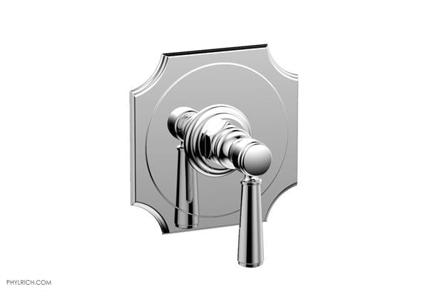 Phylrich - Henri 1/2 Inch Mini Thermostatic Shower Plate and Handle Trim - Lever Handle