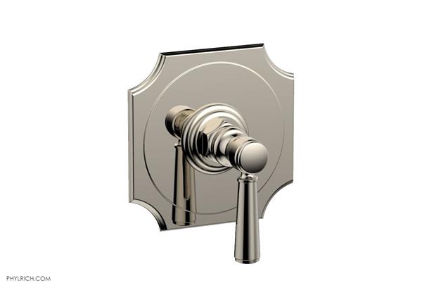 Phylrich - Henri 1/2 Inch Mini Thermostatic Shower Plate and Handle Trim - Lever Handle