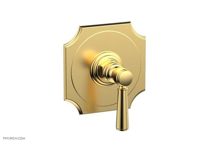 Phylrich - Henri 1/2 Inch Mini Thermostatic Shower Plate and Handle Trim - Lever Handle