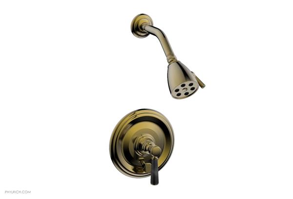 Phylrich - Hex Traditional Pressure Balance Shower and Diverter Set (Less Spout)