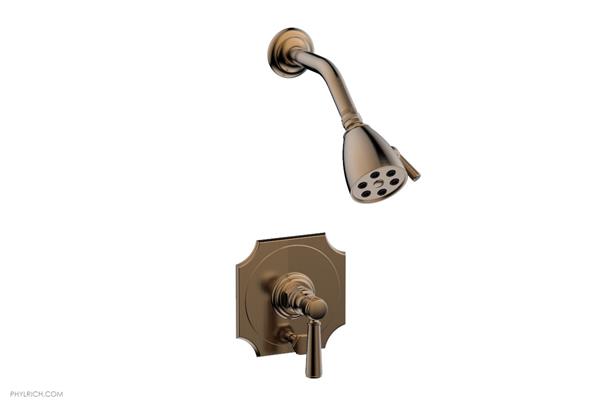 Phylrich - Henri Pressure Balance Shower and Diverter Set - Lever Handle (Less Spout)