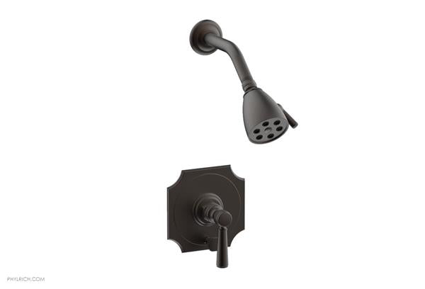 Phylrich - Henri Pressure Balance Shower and Diverter Set - Lever Handle (Less Spout)