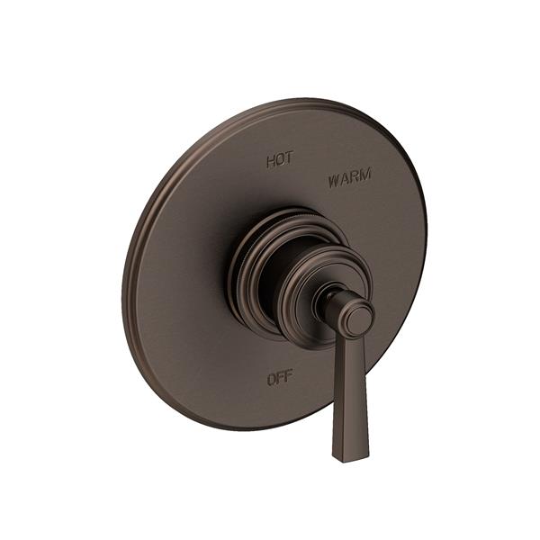 Newport Brass - Miro Balanced Pressure Shower Trim Plate with Handle. Less showerhead, arm and flange.