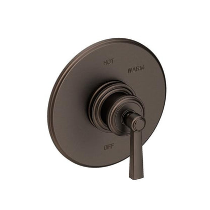 Newport Brass - Miro Balanced Pressure Shower Trim Plate with Handle. Less showerhead, arm and flange.
