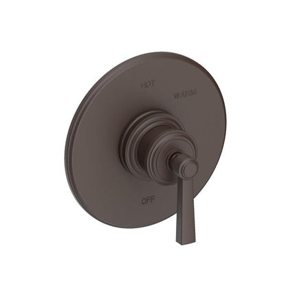 Newport Brass - Miro Balanced Pressure Shower Trim Plate with Handle. Less showerhead, arm and flange.