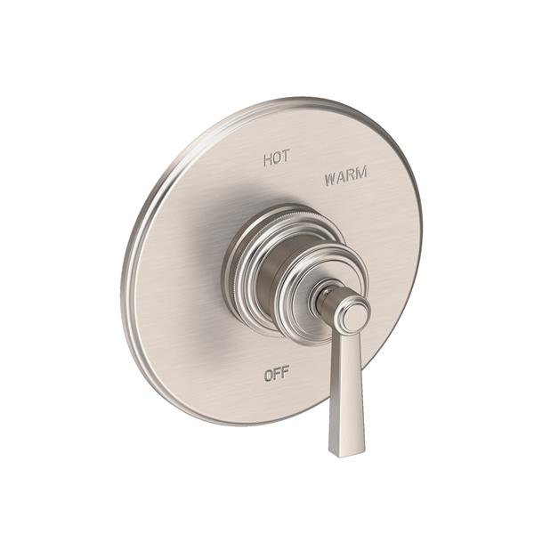 Newport Brass - Miro Balanced Pressure Shower Trim Plate with Handle. Less showerhead, arm and flange.