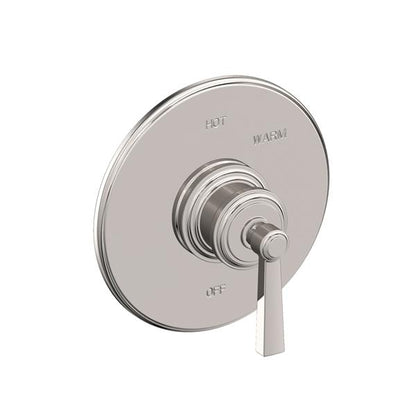 Newport Brass - Miro Balanced Pressure Shower Trim Plate with Handle. Less showerhead, arm and flange.
