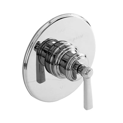 Newport Brass - Miro Balanced Pressure Shower Trim Plate with Handle. Less showerhead, arm and flange.