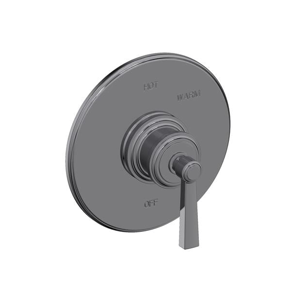 Newport Brass - Miro Balanced Pressure Shower Trim Plate with Handle. Less showerhead, arm and flange.