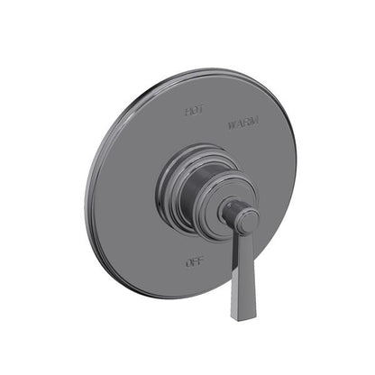 Newport Brass - Miro Balanced Pressure Shower Trim Plate with Handle. Less showerhead, arm and flange.