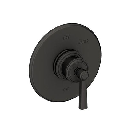 Newport Brass - Miro Balanced Pressure Shower Trim Plate with Handle. Less showerhead, arm and flange.