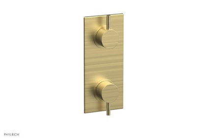 Phylrich - Basic II 1/2 Inch Mini Thermostatic Valve With Volume Control Or Diverter Lever Handle Trim Only