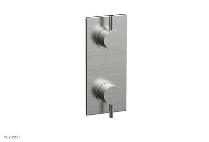 Phylrich - Basic II 1/2 Inch Mini Thermostatic Valve With Volume Control Or Diverter Lever Handle Trim Only