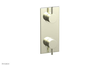 Phylrich - Basic II 1/2 Inch Mini Thermostatic Valve With Volume Control Or Diverter Lever Handle Trim Only